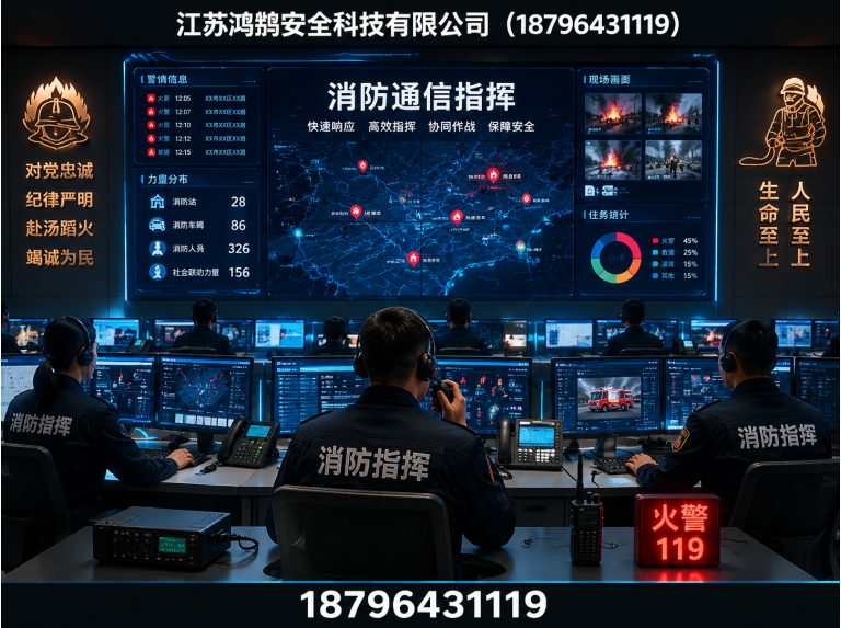 湛江应急指挥系统展示图